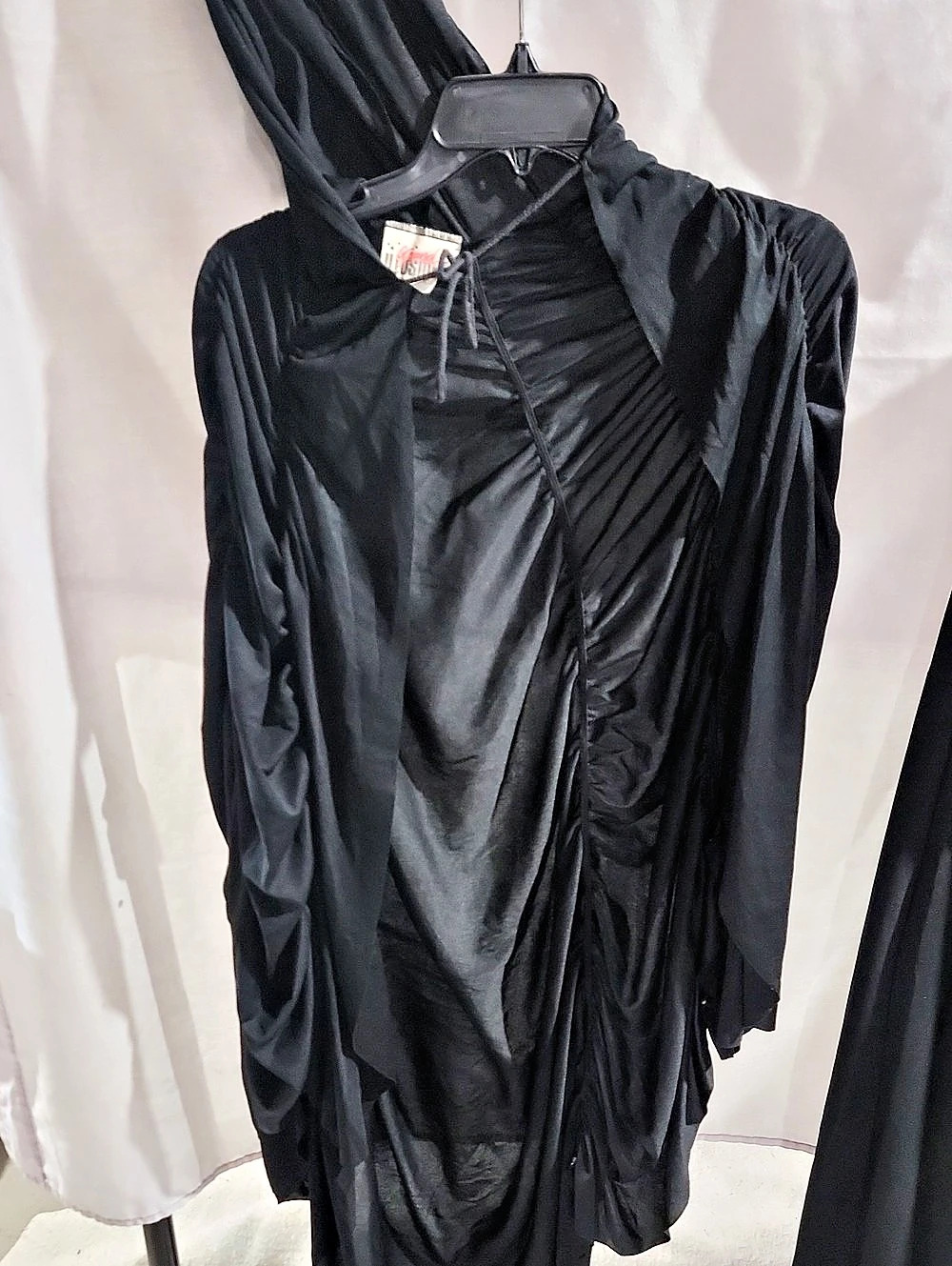 Vintage 1980's BlackMaxi Skirt Top, Cape/Jacket Costume Like New Grand Illusions